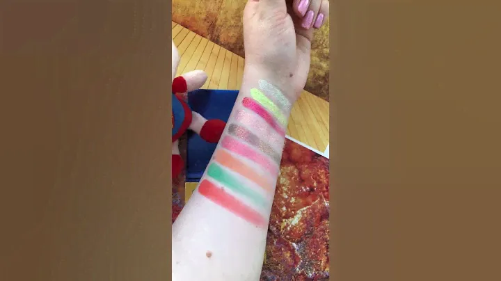 Adept Cosmetics House of El swatches #макияж #косметика #adeptcosmetics #свотчи
