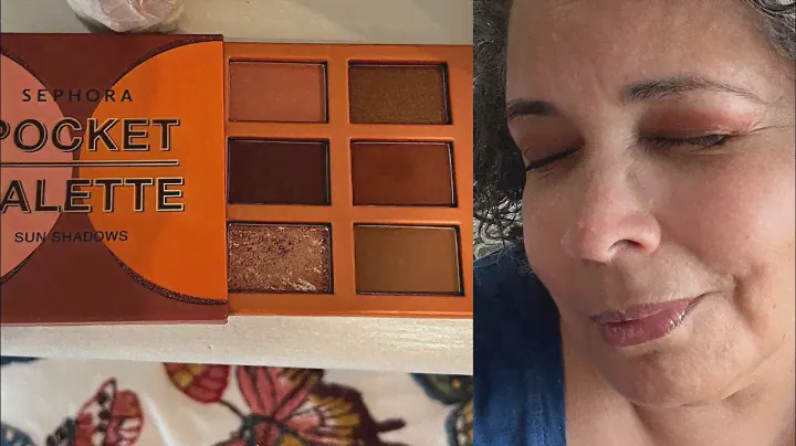 Sephora Collection | Mini Pocket Palette EYESHADOW WARM DUSK  BK Beauty ￼ Brushes #sephora #BKBEAUTY