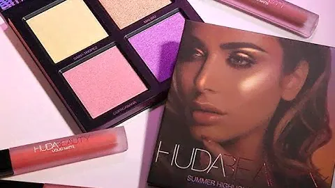 ОСТАВИТЬ ИЛИ ПРОДАТЬ Палетка хайлайтеров huda beauty 3d highlighter palette – summer solstice