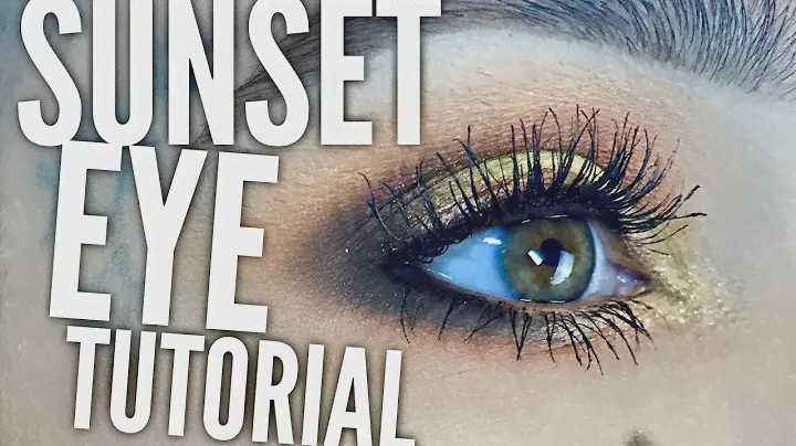 Sunset Eye Tutorial: Natasha Denona