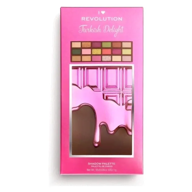 I Heart Revolution Палетка теней для век Turkish Delight Chocolate Palette-3