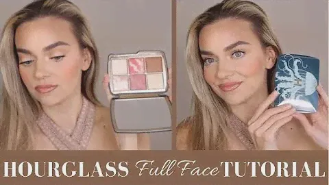 NEW Hourglass Ambient Lighting Palette FULL FACE MAKEUP TUTORIAL!