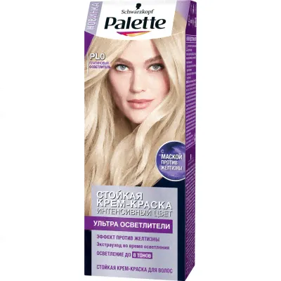 Крем-краска Palette Интенсивный цвет PL0 Платиновый осветлитель 110 мл-0