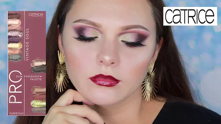 НОВИНКИ CATRICE | CATRICE VINTAGE SOUL PALETTE | СВОТЧИ И МАКИЯЖ | MAKEUP TUTORIAL