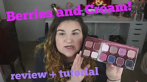 Tutorial Tuesday! Dominique Cosmetics Berries and Cream Palette!
