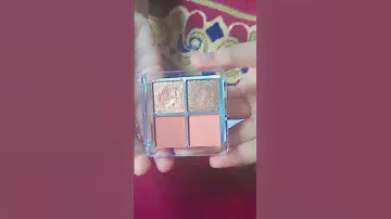 Swiss beauty lustre eyeshadow palette in the shade nude addict