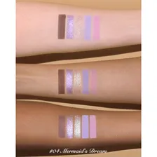 Flower Knows Moonlight Mermaid Five-Color Jewelry Eyeshadow Palette №04 Mermaid's Dream