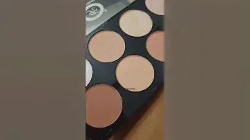 #Sculpt #Best #Powder #Contour Palette #FashionColor #Gold #Silver #Champagne #Highlighter #Bronzer