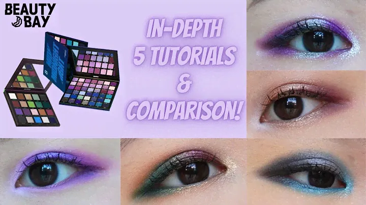 Compare & Contrast: Beauty Bay Midnight 42 Palette vs. New Dark Fantasy Palette