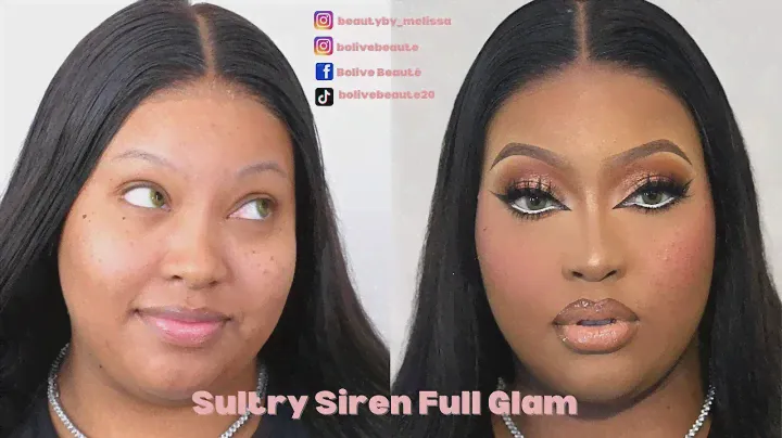How to Master the Sultry Siren Glam Look | Step-by-Step Makeup Tutorial