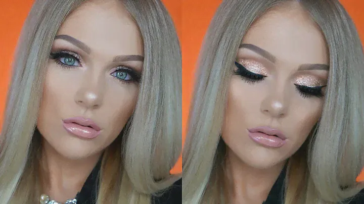 Holiday Makeup Tutorial 2016 | Too Faced Sweet Peach Palette
