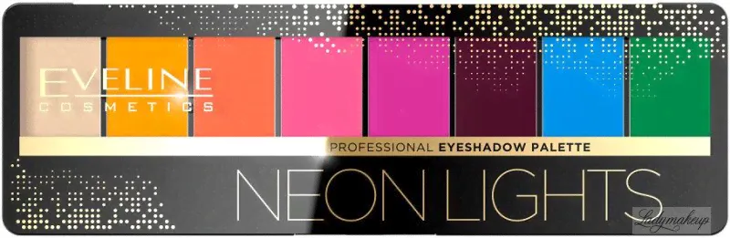 EVELINE COSMETICS - Eyeshadow Professional Palette - a palette of 8 eyeshadows-0