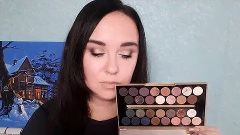 Палетка теней от Makeup Revolution Fortune Favours The Brave.