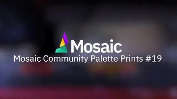 Mosaic Community Palette Prints #19