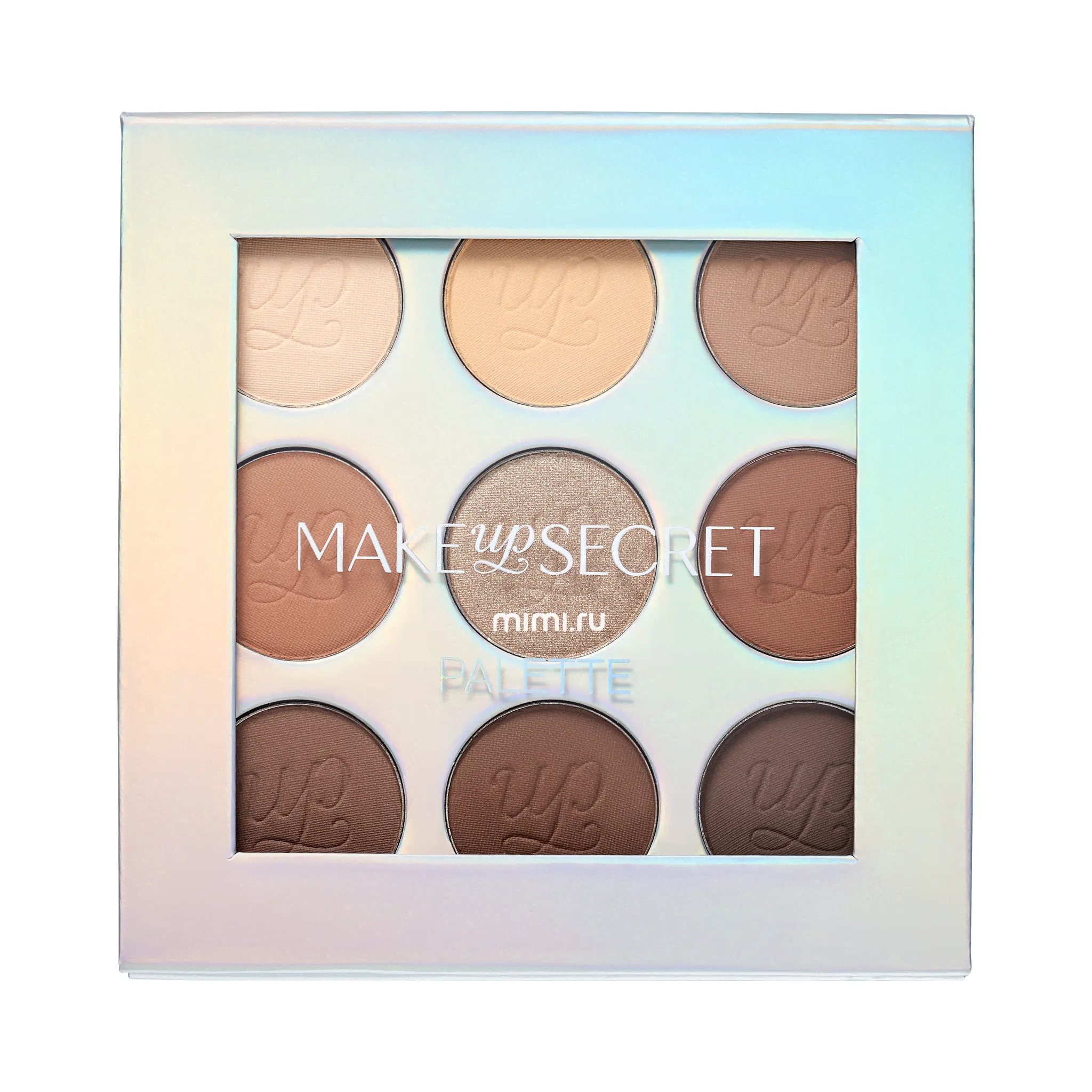 Палитра теней (Eyeshadow Palette)(Nude) Make Up Secret-2
