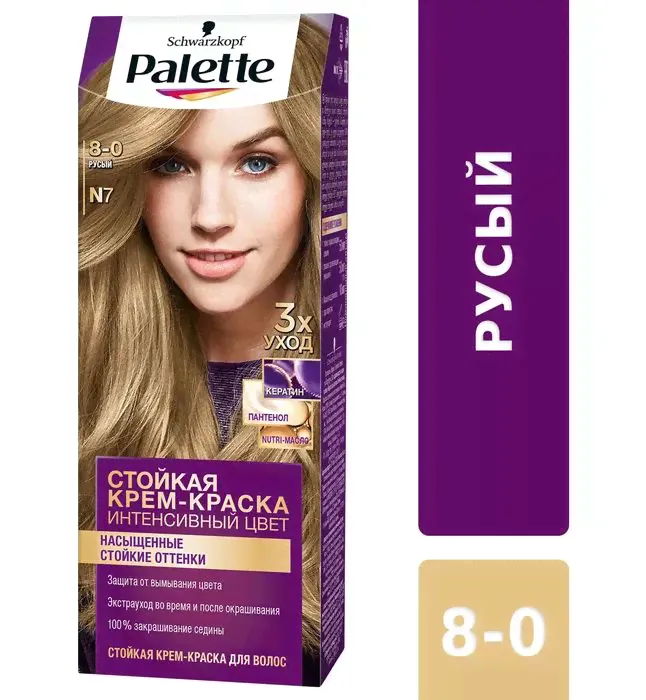 Palette краска для волос тон N7 Русый