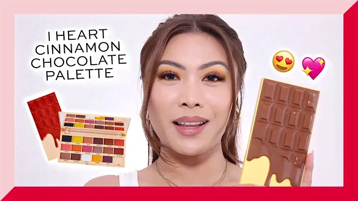 REVOLUTION | CREME BRULEE CHOCOLATE PALETTE SIMPLE EYE MAKEUP LOOK
