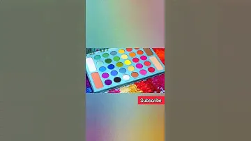 Docolor 34 Colors Eyeshadow Palette Tropical Shadows pallete Glitter Highlighter Shimmer Make Up