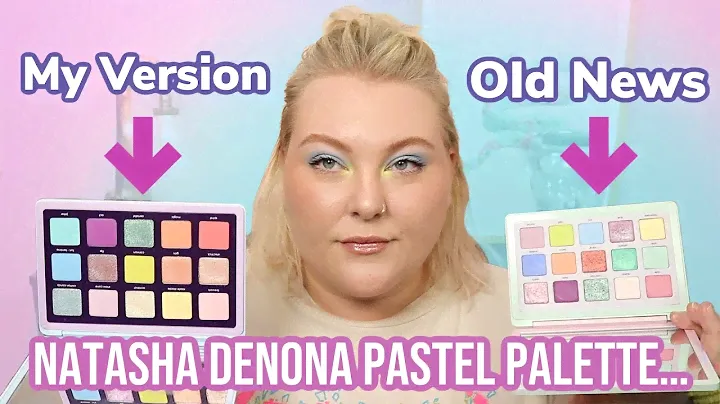 Not What I Expected... Natasha Denona Pastel Palette: Swatches, Reconfiguration, Dupe + Demo