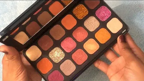 Makeup Revolution Forever Flawless Spirituality Eyeshadow Palette. #makeuprevolution #swatches