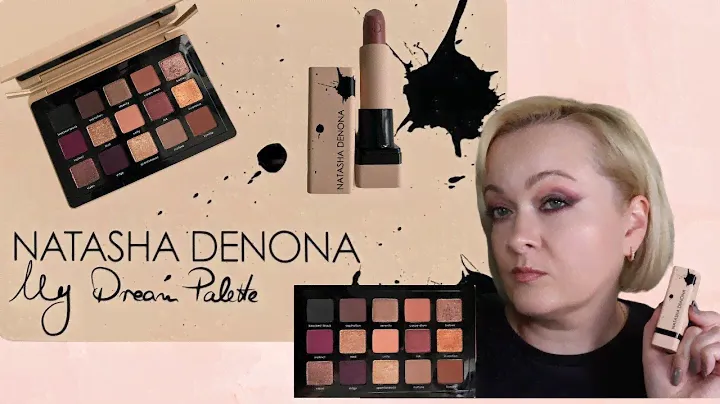 Новинка от Natasha Denona MY DREAM  Palette и помада MY DREAM LIPSTICK - NATASHA.