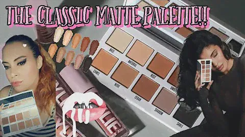 NEW KYLIE COSMETICS CLASSIC MATTE PALETTE!! Review & 1st look! @KylieCosmetics