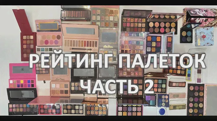 РЕЙТИНГ МОИХ ПАЛЕТОК ТЕНЕЙ 2020-2021 Часть 2 /NATASHA DENONA, HUDA BEAUTY, LIME CRIME, PAT MCGRATH