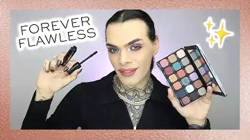 REVOLUTION | OPTIMUM FOREVER FLAWLESS PALETTE - GREEN & PURPLE EYESHADOW TUTORIAL