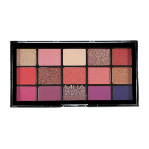 Make Up Academy Палетка теней для век EYESHADOW PALETTE 15 оттенков COSMIC VIXEN , 12 гр