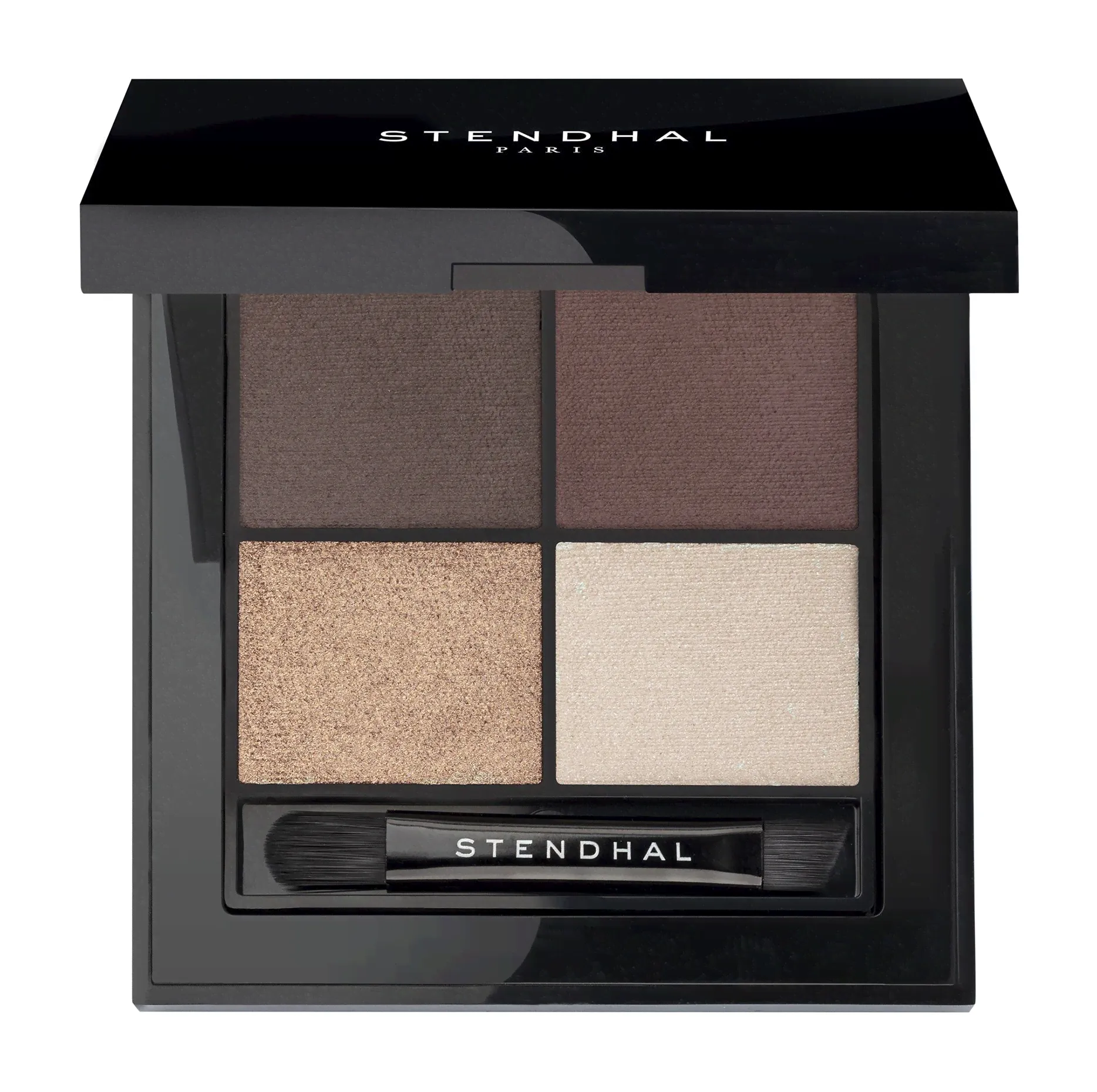 STENDHAL Magnifying 4-Eyeshadow palette Палетка теней для век, 3,5 г, 600 Les Cuivres-0