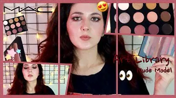 MAC Art Library | Nude Model Eyeshadow Palette Makeup Tutorial