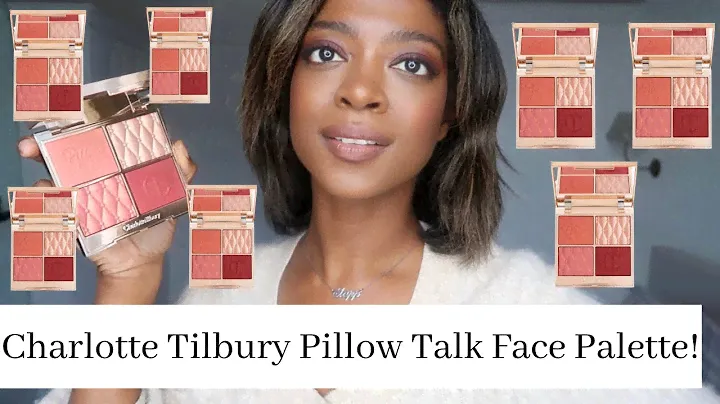 New! Charlotte Tilbury Pillow Talk Beautifying Face Palette Review!