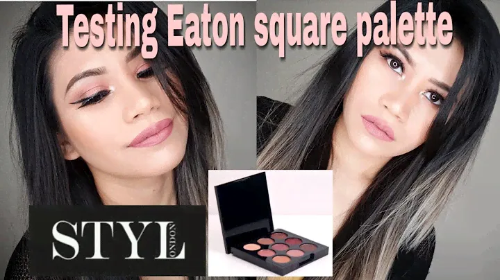 Testing Eaton Square Eye palette || STYLondon