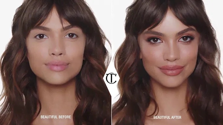 How To Create A Peachy-Copper Eyeshadow Look Using The Charlotte Darling Palette | Charlotte Tilbury