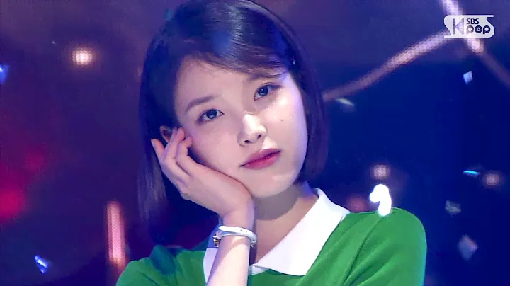 "EMOTIONAL" IU (IU) -Palette (Палитра) популярная музыка @ Inkigayo 20170430