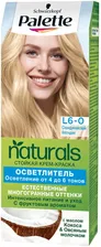 Крем-краска для волос Palette Naturals L6-0 (100) Скандинавский блондин с фруктовым ароматом 110мл+10г х 2шт