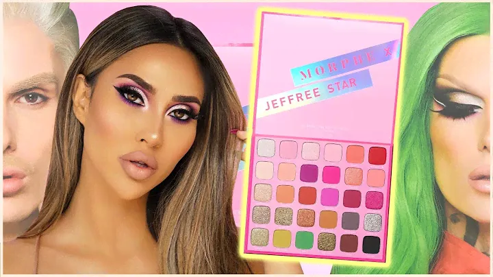 JEFFREE STAR x MORPHE ARTISTRY PALETTE REVIEW + SWATCHES | BrittanyBearMakeup