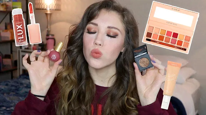TESTING THE NEW SIGMA COR-DE-ROSA PALETTE & MORE! | Kenzie Scarlett
