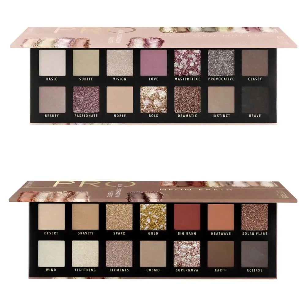 Pro Slim Eyeshadow Palette Neon Earth