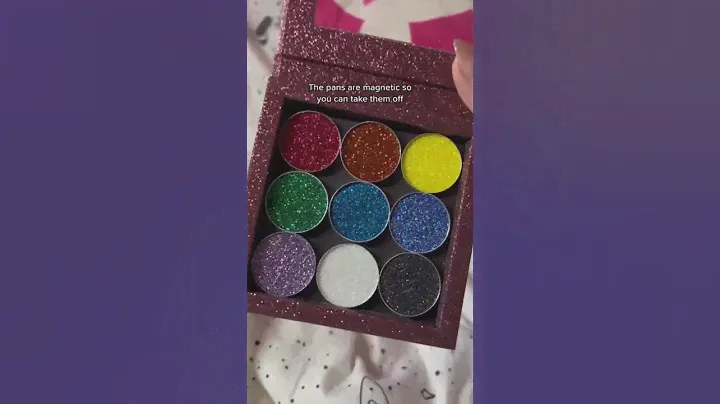Worlds sparkliest palette! #glitter #eyeshadow #makeup