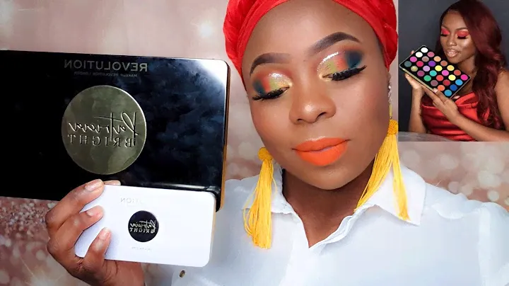 Makeup Revolution X Patricia  Bright Rich in Colour eyeshadow + Dusk Till Dawn Face Palette review