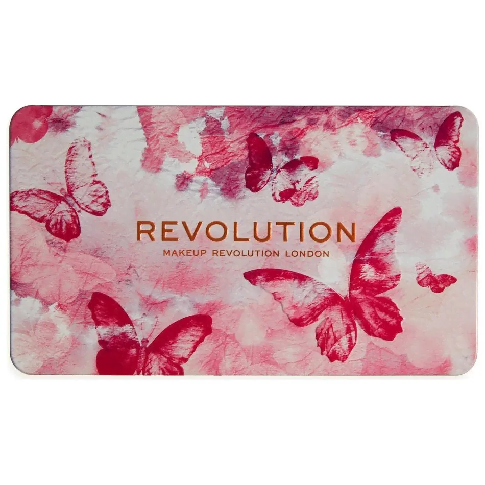 Makeup Revolution Палетка теней Forever Flawless Butterfly Eyeshadow Palette-4