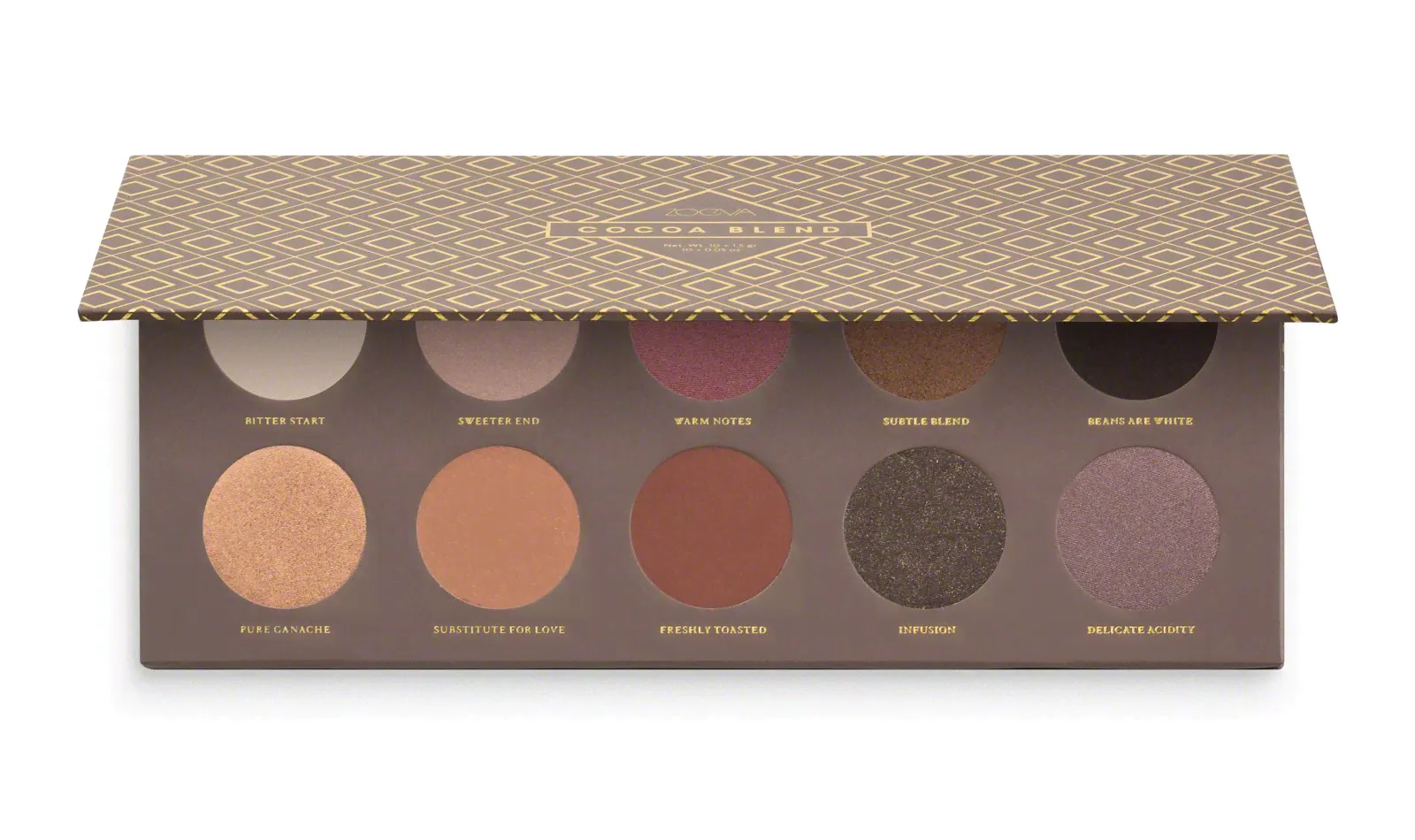 Палетка теней ZOEVA - Cocoa Blend Eyeshadow Palette-0