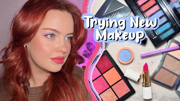 Testing out NEW MAKEUP! | Julia Adams