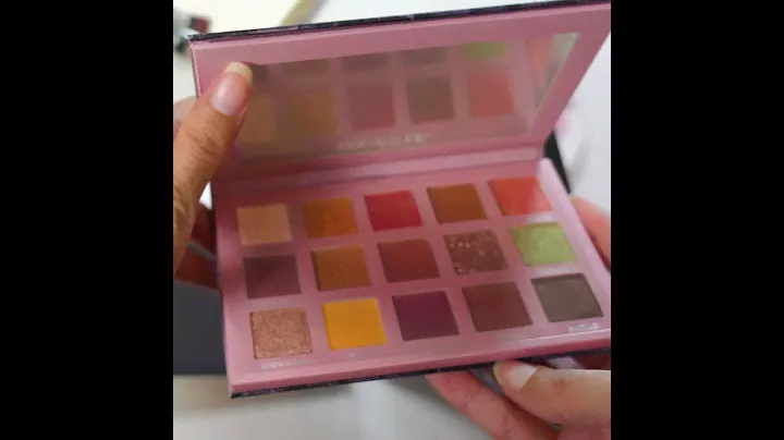 Focallure Go Travel eyeshadow palette 'Paris' | Aodour Pakistan