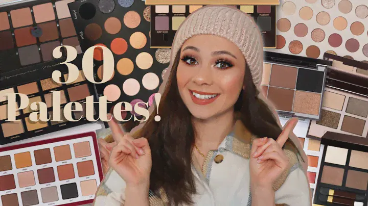 RANKING ALL OF MY NEUTRAL PALETTES FROM WORST TO BEST | collab w/ @BRITCLARKE