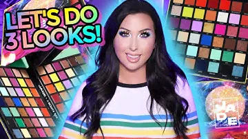3 LOOKS, REVIEW, + SWATCHES | JADE THIRLWALL X BEAUTY BAY 42 COLOUR PALETTE