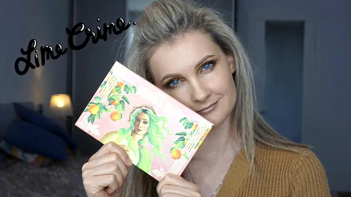Обзор на палетку Venus XL2! Lime crime