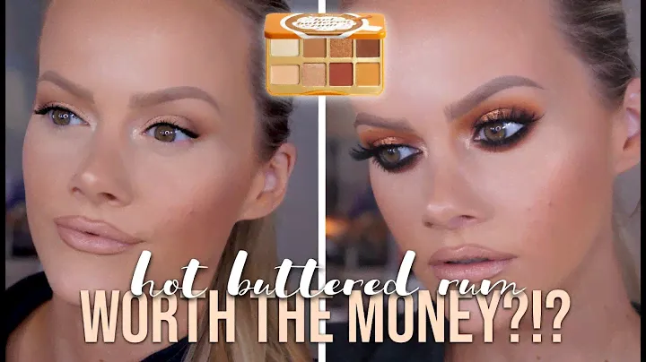 TOO FACED HOT BUTTERED RUM PALETTE | 2 LOOKS, REVIEW, SWATCHES, COMPARISONS