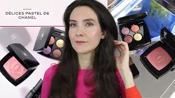CHANEL Délices Pastel de Chanel | Chanel Spring 2023 Le Blanc Makeup Collection